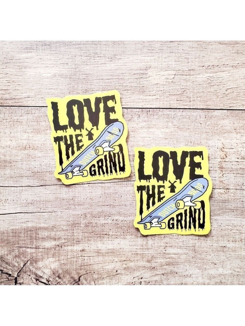 Dutch Bros Stickers Bundle Love The Grind September Exclusive